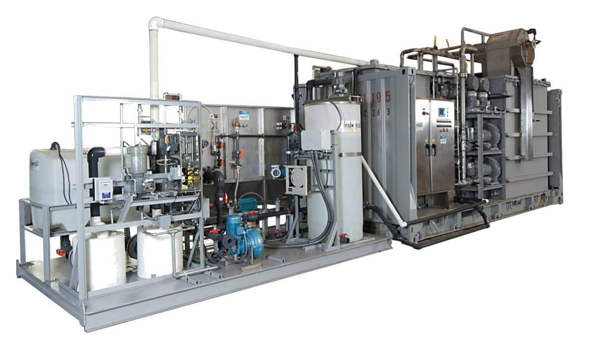 Figure 2 Compact wastewater treatment system.